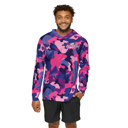 Cast Money Performance Long-Sleeve Shirt - Camo Print (pink)