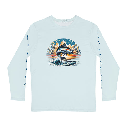 Cast Money Long-Sleeve Fishing Shirt - Tarpon