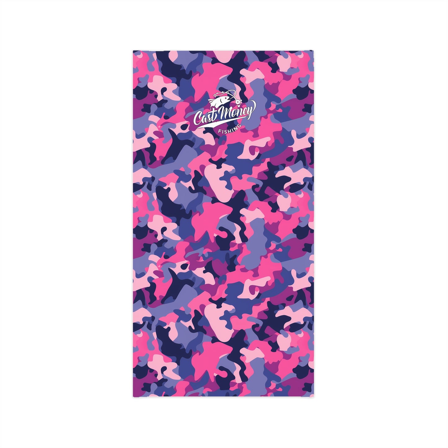 Cast Money Neck Gaiter - Pink Camo