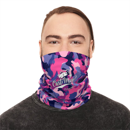 Cast Money Neck Gaiter - Pink Camo