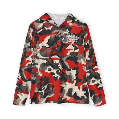 Cast Money Performance Long-Sleeve Shirt - Camo Print (red)