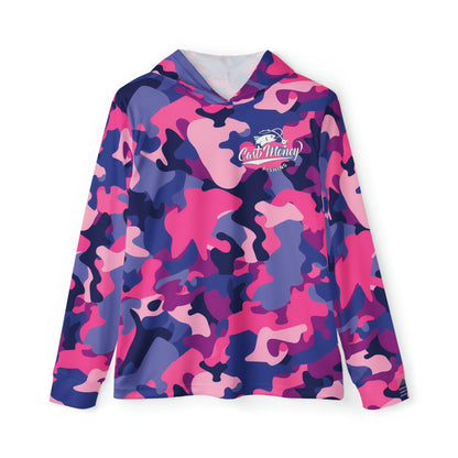 Cast Money Performance Long-Sleeve Shirt - Camo Print (pink)