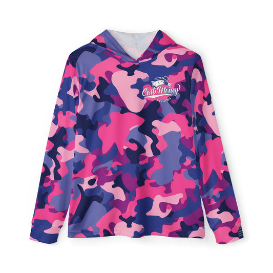 Cast Money Performance Long-Sleeve Shirt - Camo Print (pink)