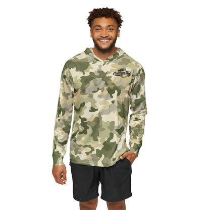 Cast Money Performance Long-Sleeve Shirt - Camo Print (green)