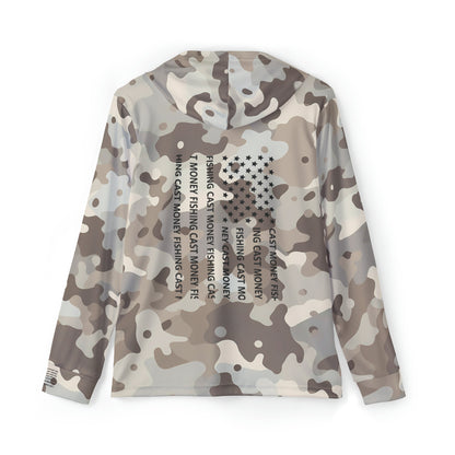 Cast Money Performance Long-Sleeve Shirt - Camo Print (sand)