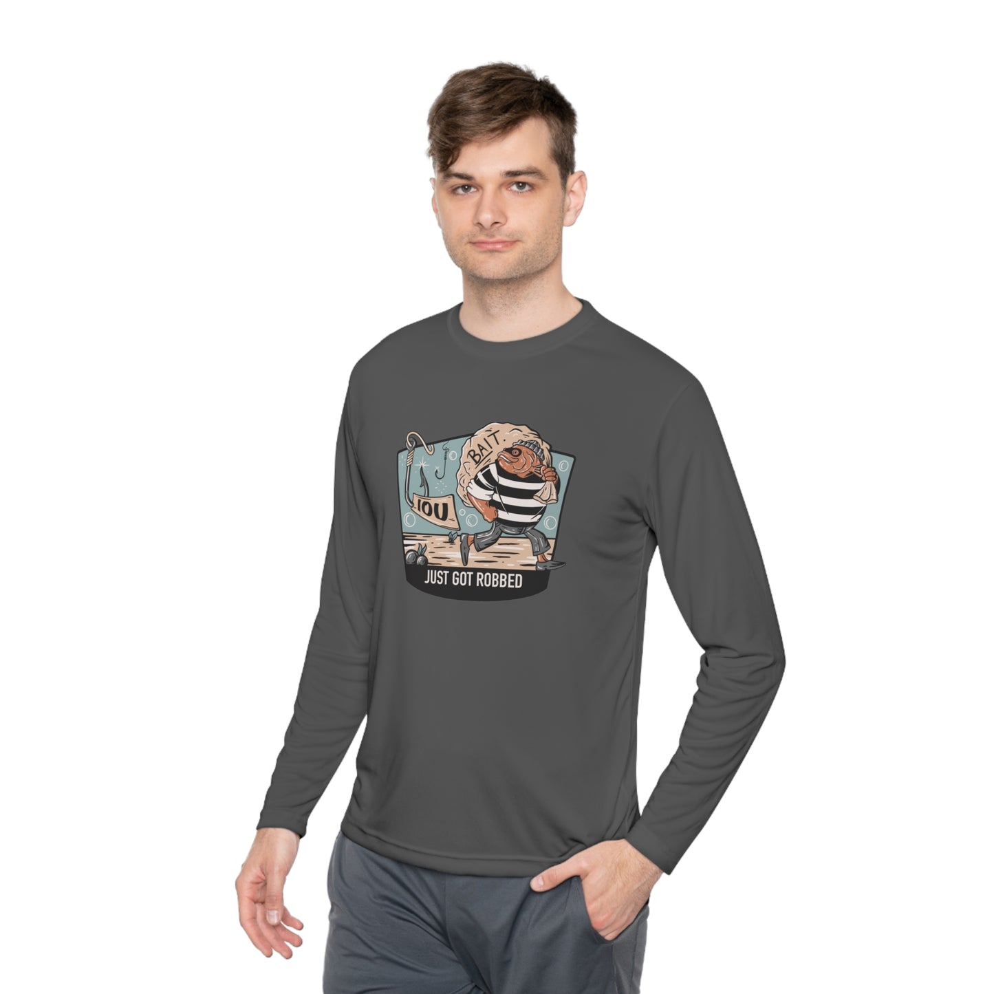 Just Got Robbed Long-Sleeve Performance Fishing Shirt