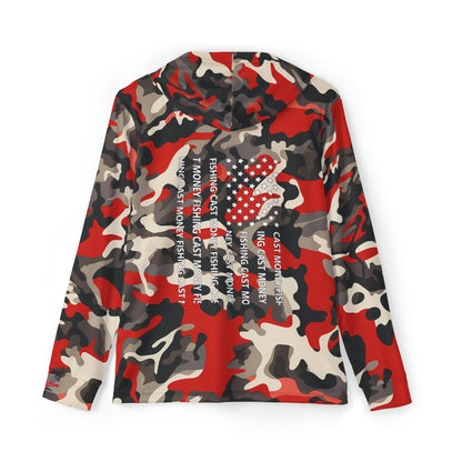 Cast Money Performance Long-Sleeve Shirt - Camo Print (red)