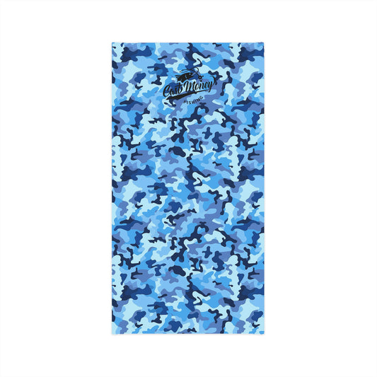 Cast Money Neck Gaiter - Blue Camo