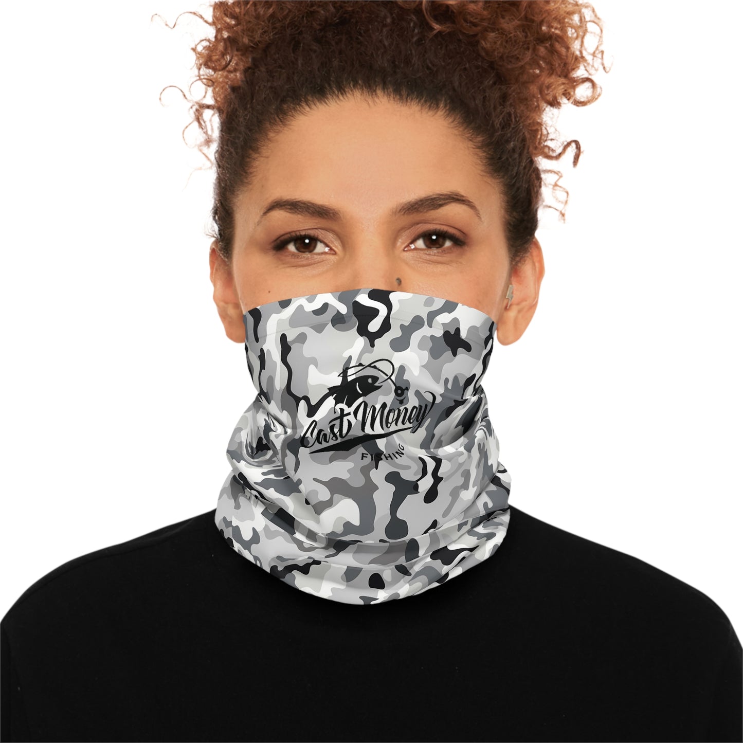 Cast Money Neck Gaiter - Snow Camo