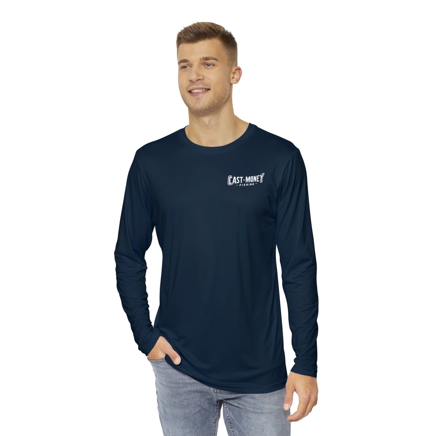 Cast Money Performance Long-Sleeve Fishing Shirt - Fish Outta Water