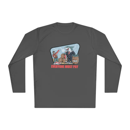 Everyone Must Pay Long-Sleeve Performance Fishing Shirt