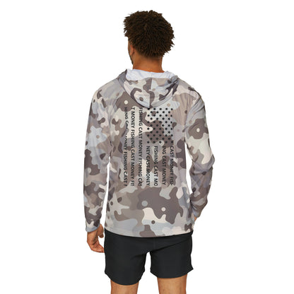 Cast Money Performance Long-Sleeve Shirt - Camo Print (sand)