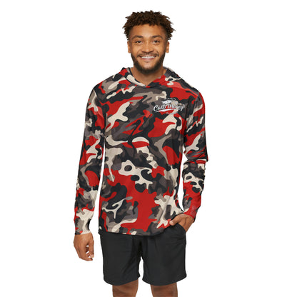 Cast Money Performance Long-Sleeve Shirt - Camo Print (red)