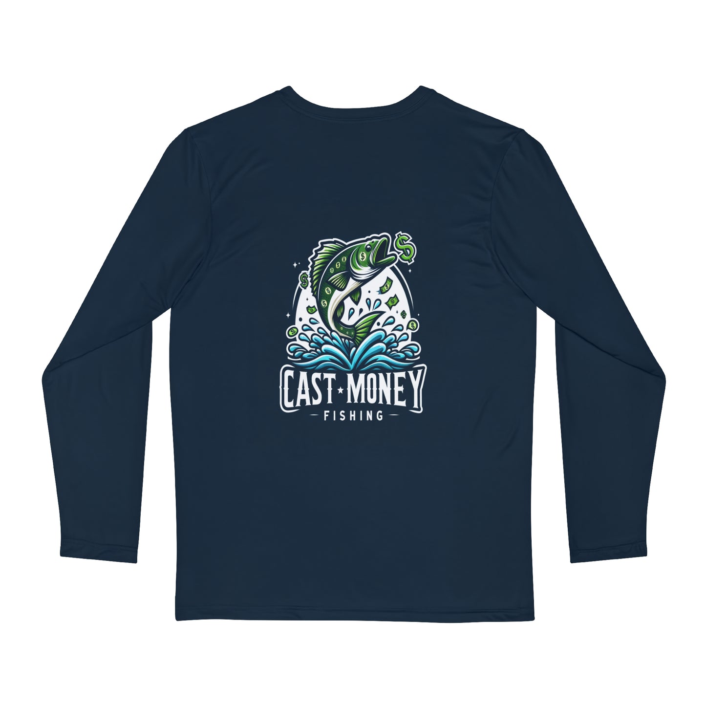 Cast Money Performance Long-Sleeve Fishing Shirt - Fish Outta Water