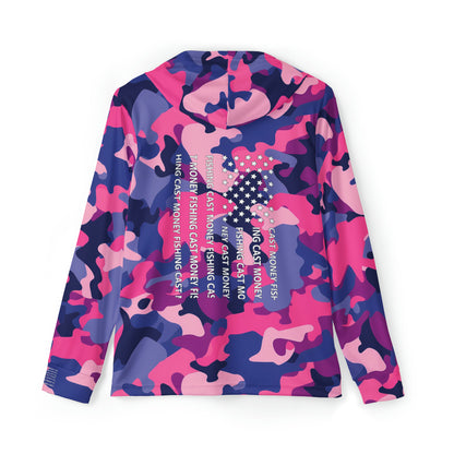 Cast Money Performance Long-Sleeve Shirt - Camo Print (pink)