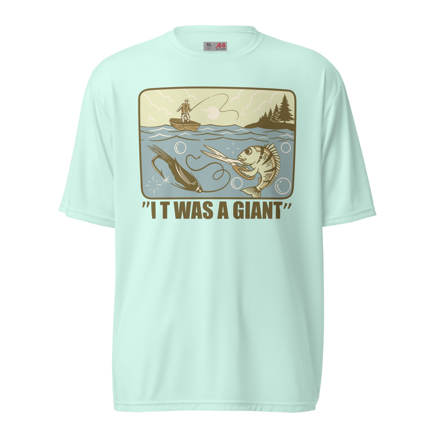 It Was a Giant Performance Fishing Shirt