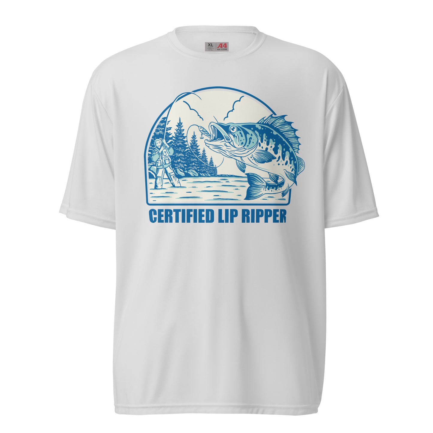 Certified Lip Ripper Performance Fishing Shirt