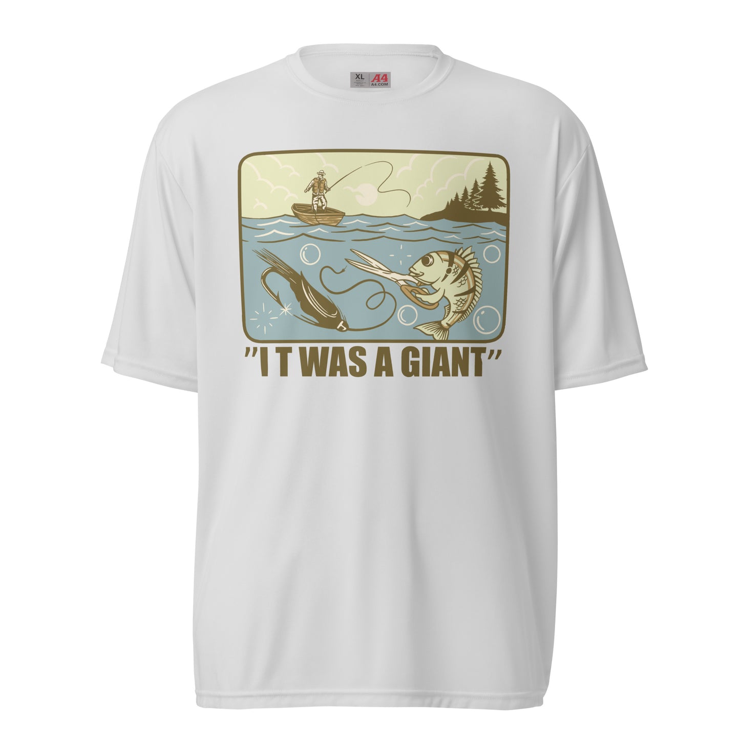 It Was a Giant Performance Fishing Shirt