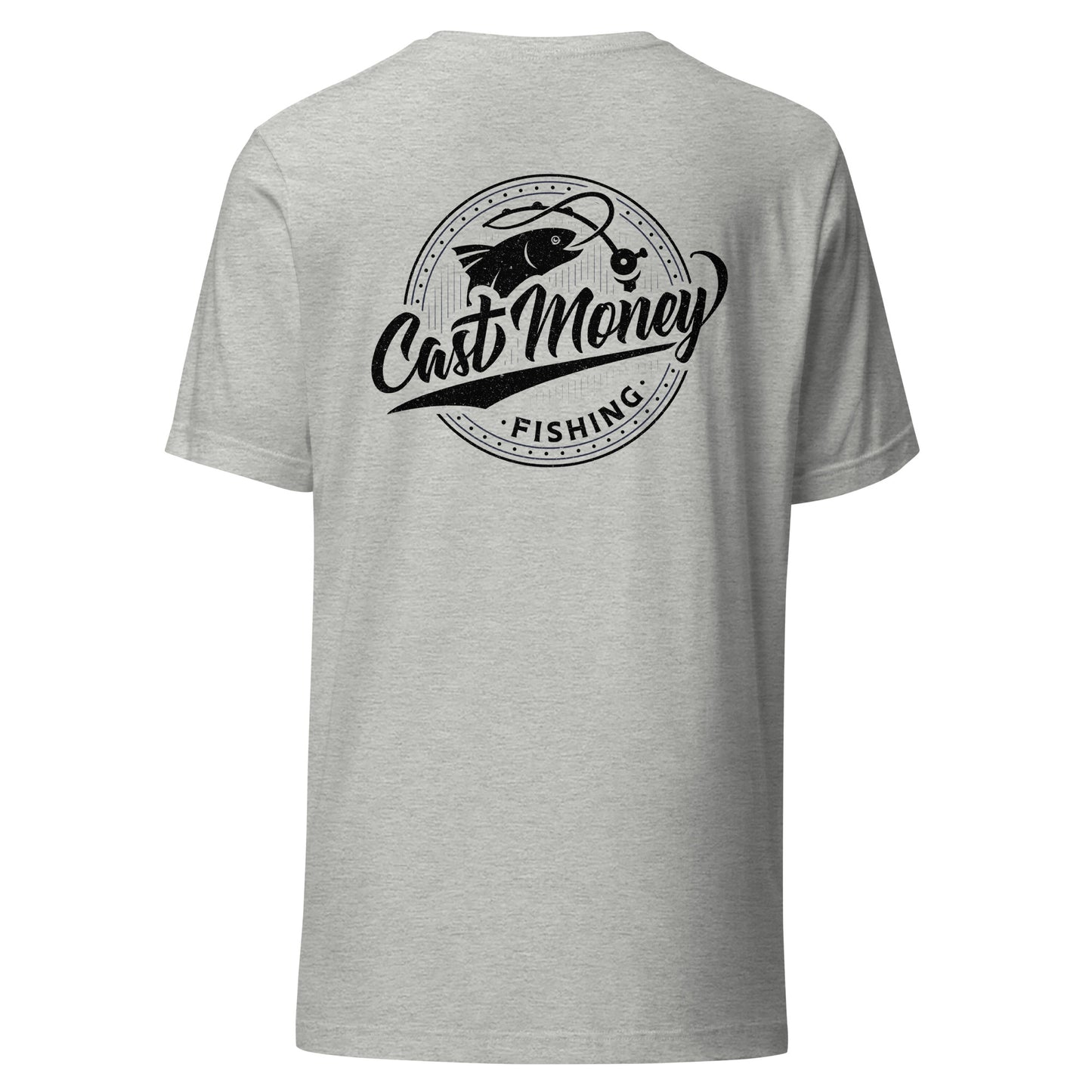 Cast Money Fishing Shirt | Black Lettered